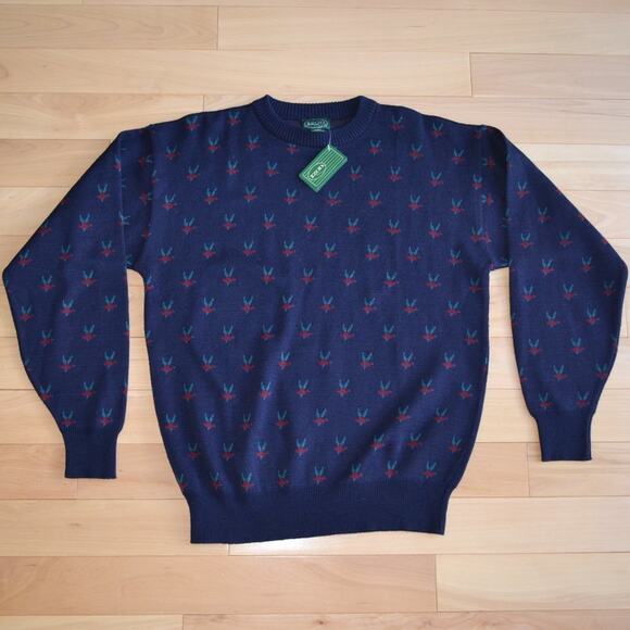 NWT Vintage Izod Wool Sweater - Picture 1 of 4